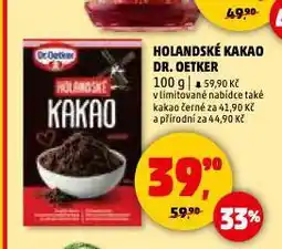 Penny Market Dr. oetker holandské kakao nabídka