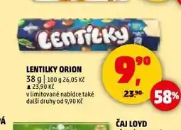 Penny Market Lentilky orion nabídka
