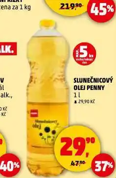 Penny Market Slunečnicový olej nabídka