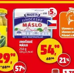 Penny Market Jihočeské máslo nabídka