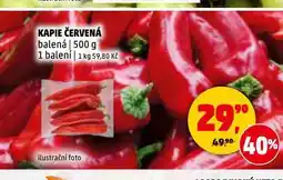 Penny Market Kapie červená nabídka