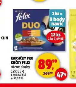 Penny Market Felix kapsičky pro kočky nabídka