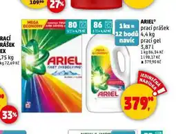 Penny Market Ariel prací prášek nabídka
