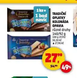 Penny Market Tradiční oplatky kolonáda opavia nabídka