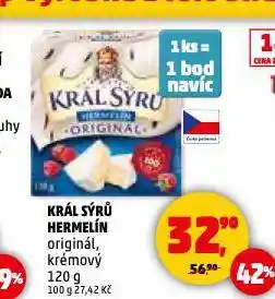 Penny Market Král sýrů hermelín nabídka