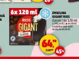 Penny Market Zmrzlina gigant rios nabídka