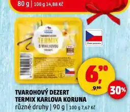 Penny Market Tvarohový dezert termix nabídka