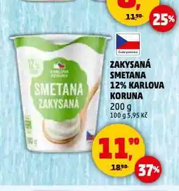 Penny Market Zakysaná smetana nabídka