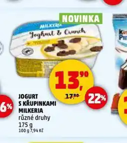 Penny Market Jogurt s křupinkami nabídka