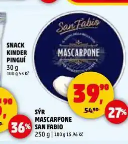 Penny Market Sýr mascarpone san fabio nabídka