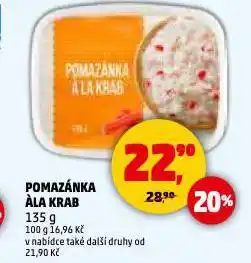 Penny Market Pomazánka ála krab nabídka