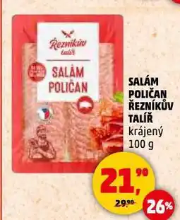 Penny Market Salám poličan nabídka