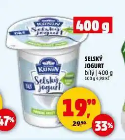 Penny Market Selský jogurt nabídka