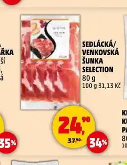 Penny Market Venkovská šunka nabídka