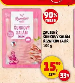 Penny Market Zauzený šunkový salám nabídka