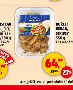 Penny Market Kuřecí kebab nabídka