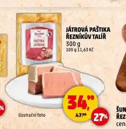 Penny Market Játrová paštika nabídka