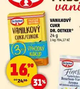 Penny Market Dr. oetker vanilkový cukr nabídka