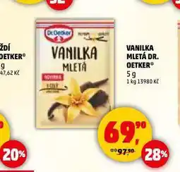 Penny Market Vanilka mletá dr. oetker nabídka