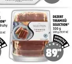 Penny Market Dezert tiramisú selection nabídka