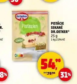 Penny Market Dr. oetker pistácie sekané nabídka