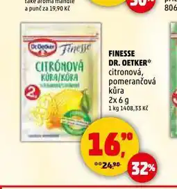 Penny Market Dr. oetker finesse citronová kůra strouhaná nabídka