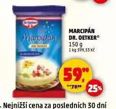 Penny Market Dr. oetker marcipán nabídka