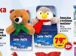 Penny Market Čokoláda s plyšovou hračkou nabídka