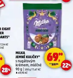 Penny Market Milka jemné kuličky nabídka