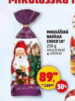 Penny Market Mikulášská nadílka choco'la nabídka
