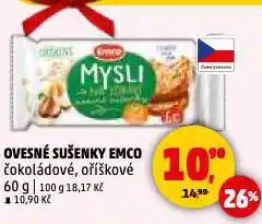 Penny Market Ovesné sušenky emco nabídka
