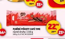 Penny Market Plněné piškoty café time nabídka
