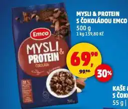 Penny Market Mysli & protein s čokoládou emco nabídka