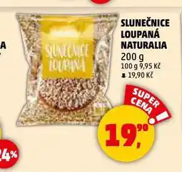 Penny Market Slunečnice loupaná naturalia nabídka