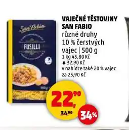 Penny Market Vaječné těstoviny san fabio nabídka