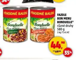Penny Market Bonduelle fazole bon menu nabídka