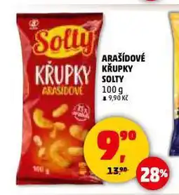 Penny Market Arašídové křupky solty nabídka
