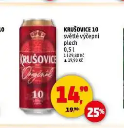 Penny Market Pivo krušovice nabídka