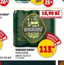 Penny Market Pivo radegast nabídka