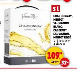 Penny Market Merlot rosé nabídka