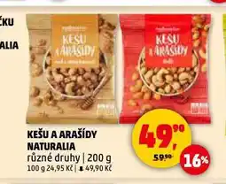 Penny Market Kešu a arašídy nabídka