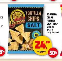Penny Market Tortilla chips antica cantina nabídka