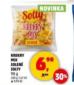 Penny Market Krekry mix solené solty nabídka