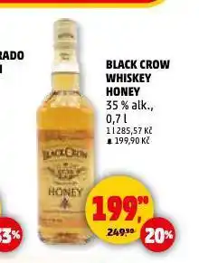 Penny Market Black crow whiskey honey nabídka