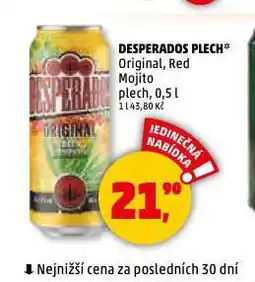 Penny Market Pivo desperados nabídka