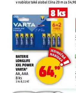 Penny Market Varta baterie nabídka