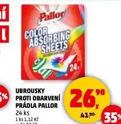 Penny Market Pallor ubrousky proti obarvení prádla nabídka