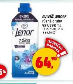 Penny Market Lenor aviváž nabídka