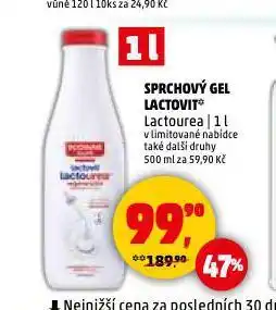 Penny Market Lactovit sprchový gel nabídka