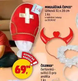 Penny Market Mikulášská čepice nabídka